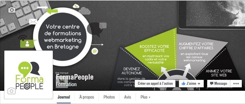 Activez le call to action sur votre page Facebook