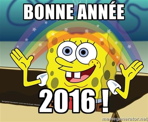 bonne année 2016