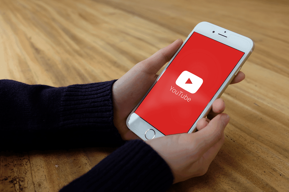 Youtube Connect sur un iPhone 6