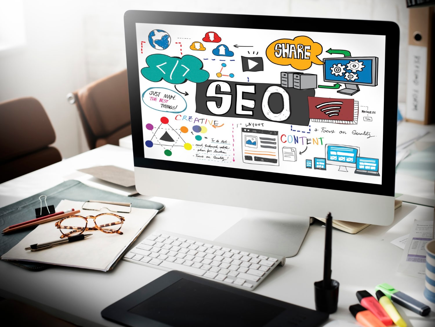 Illustration SEO
