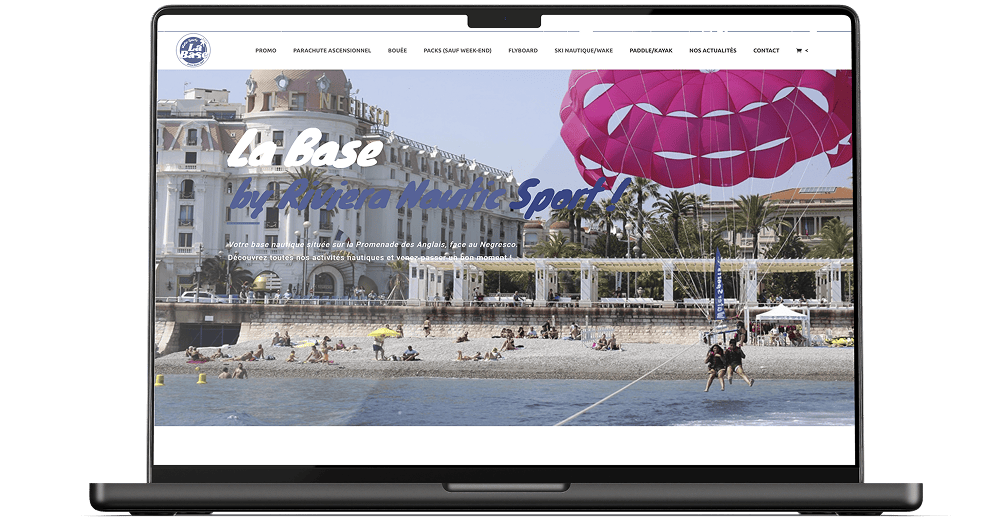 Riviera nautic sport site internet