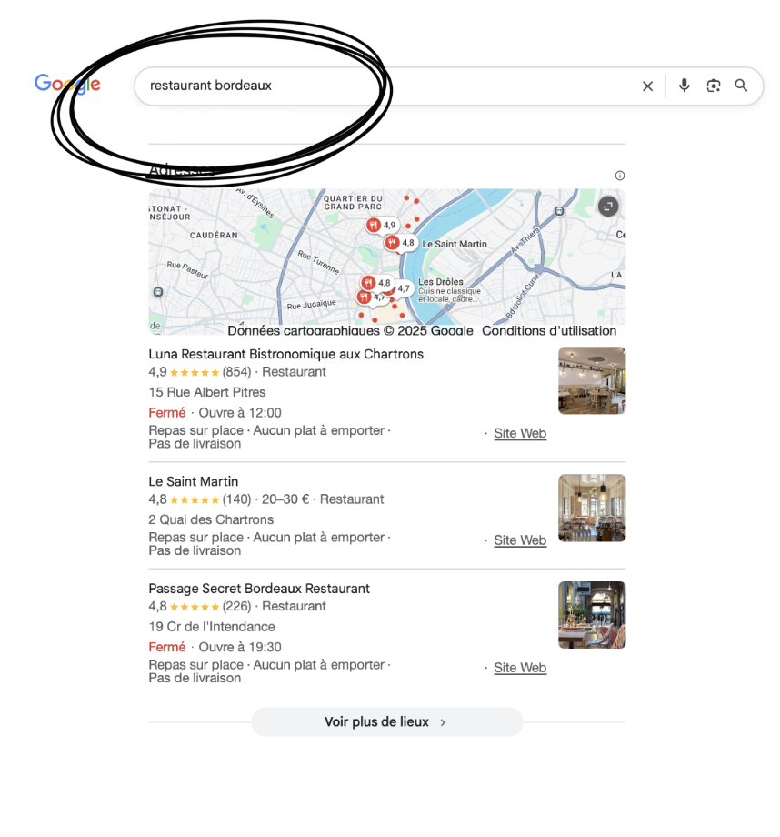 fiche google my business