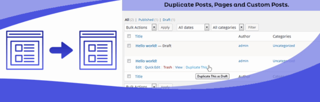plugin duplicate page