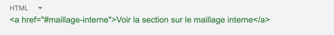 ancre de lien